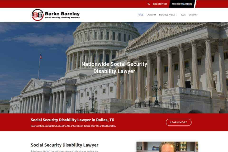 Burke Barclay Social Security Disability Lawyer by T-Shirt Memory Quilts